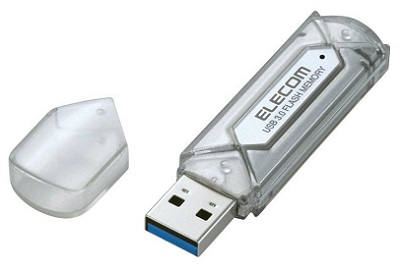 ELECOM USBメモリ USB3.0対応 8GB セキュリティ機能対応
