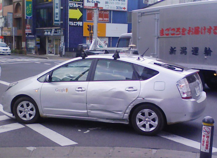 Google Mapsカーがボコボコに Itコンサルタント日記